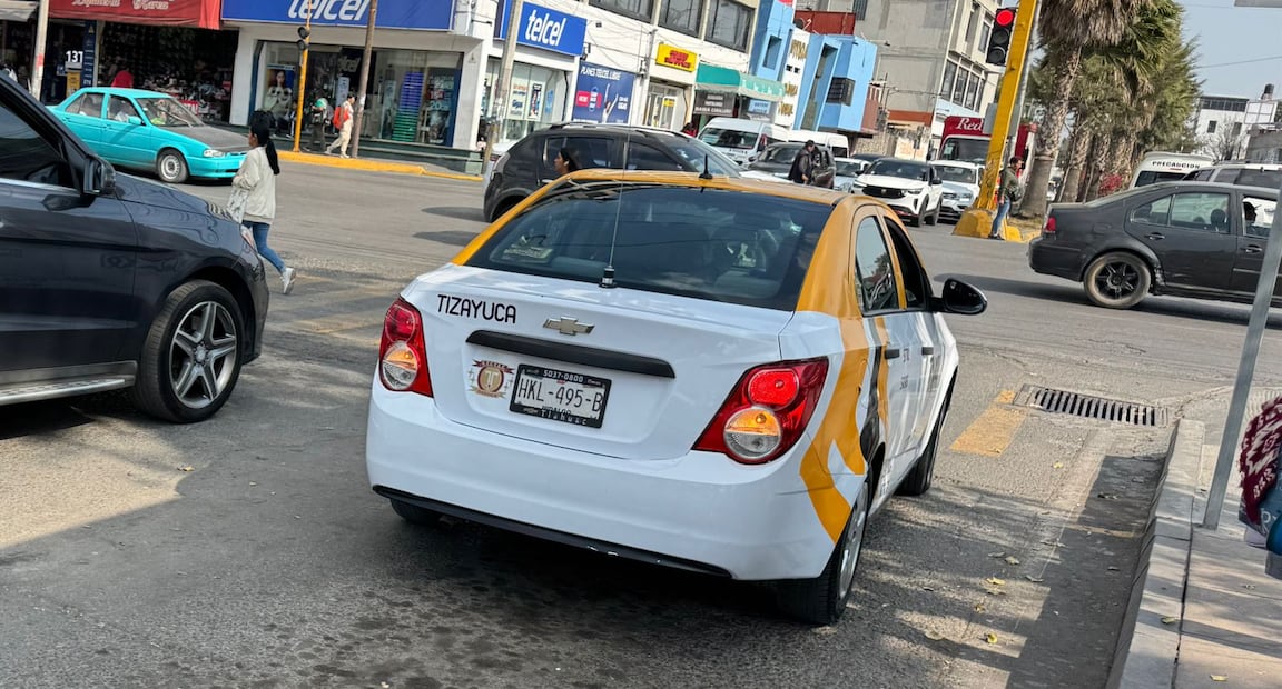 En el municipio de Tizayuca se han detectado taxis piratas que operan tanto en Hidalgo como Estado de México I Foto: Especial