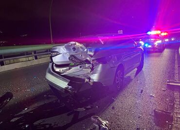 Una persona lesionada tras accidente en la Pachuca- Sahagún