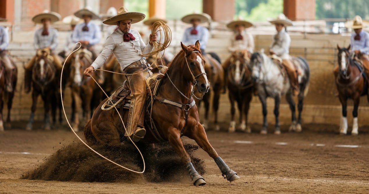 ¡Hidalgo se prepara para vivir la gran fiesta de la charrería! Imagen generada con IA