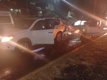 Nuevo accidente en la super vía Colosio