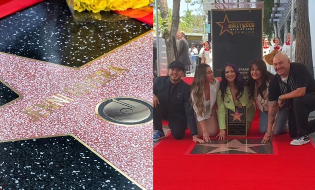 Develación de la estrella de Jenni Rivera en Hollywood. Foto: Instagram oficial.