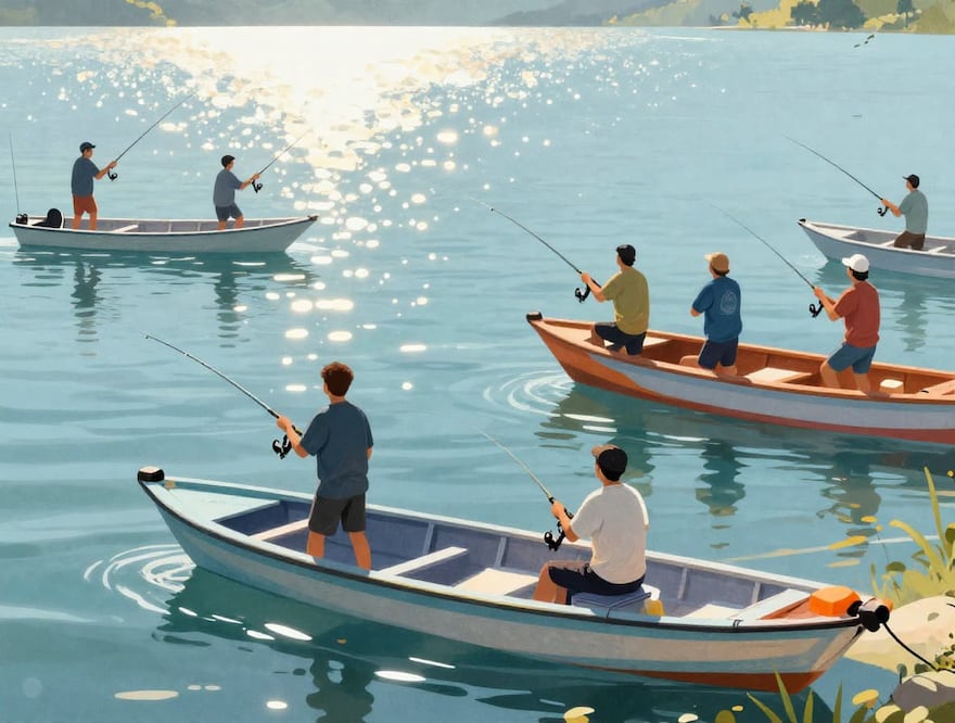 El torneo de pesca se realizará en la presa de Zimapán I Foto: Canva IA