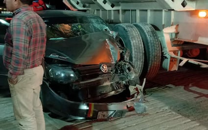 Choque en la carretera Pachuca–Sahagún deja un muerto y un lesionado