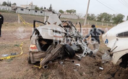 Accidente en la carretera México-Tuxpan deja dos muertos   
