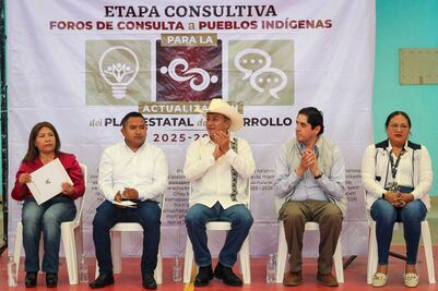 Foros de Consulta a Pueblos Indígenas se realizan en municipios del Valle del Mezquital