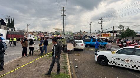 Siguen hospitalizadas cinco personas de carambola en la "Bajada de la muerte"