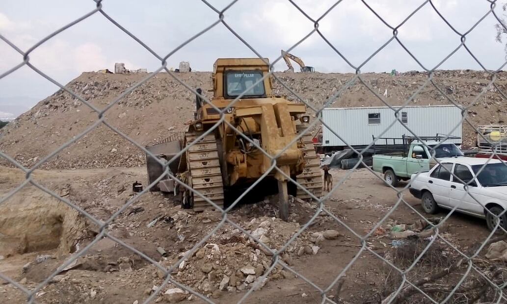 Diariamente se depositan 500 toneladas de basura al día en el relleno sanitario de El Huixmi | Foto: Luis Soriano
