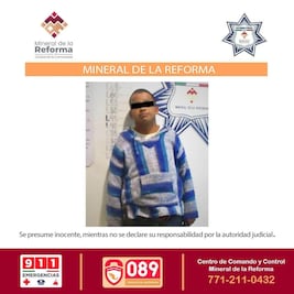 Detienen a hombre acusado de abuso contra menor en Mineral de la Reforma