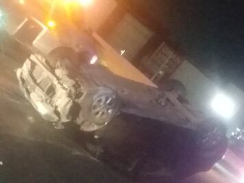 Noche accidentada en Mineral de la Reforma