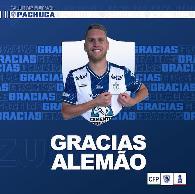 Alemao dejó a los Tuzos I Foto:@Tuzos