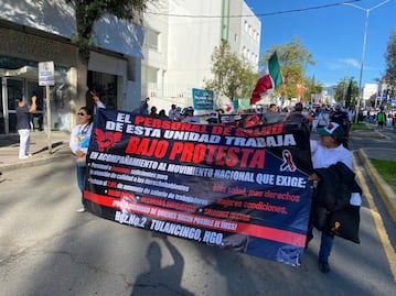 Trabajadores del IMSS en Hidalgo rechazan aumento salarial de 2.9% y exigen incremento de 10%