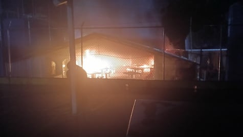 Incendio en el Cereso de Tula moviliza a cuerpos de emergencia
