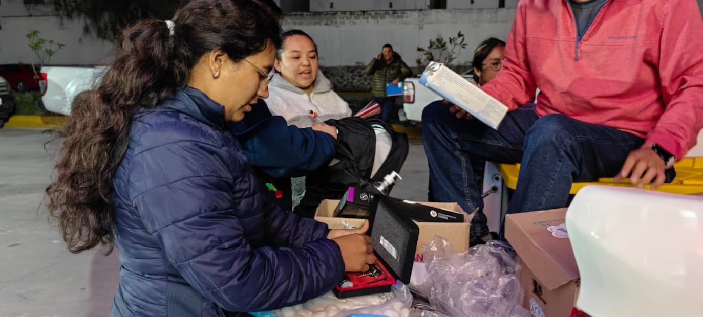 Más de 100 médicos de todo el país refuerzan atención en comunidades afectadas de Hidalgo | Foto: Salud Hidalgo