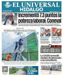 Portada El Universal Hidalgo 30/05/24