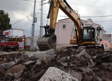 Inicia la pavimentación hidráulica en la carretera Cuautepec-Tulancingo