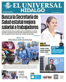 Portada EL Universal Hidalgo 24/11/25