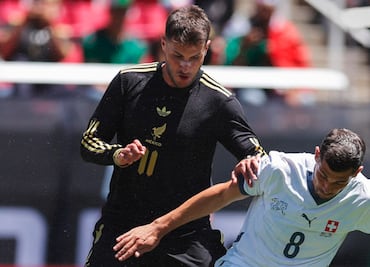 México sufre goleada frente a Suiza en duelo de preparación para la Copa Oro