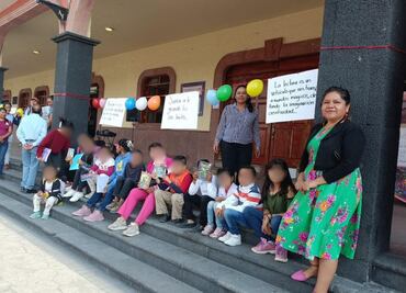 Con tendedero en primaria de Alfajayucan pide donación de libros