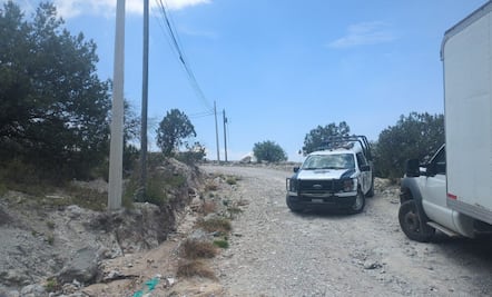 Localizan restos humanos en camino de terracería en Mineral de la Reforma