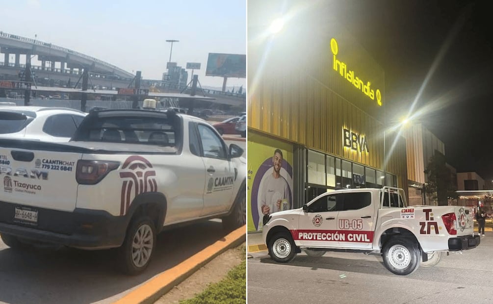 Vehículos de CAAMTH y del Cuerpo de Bomberos fueron observados fuera de su zona de operación I Foto: especial