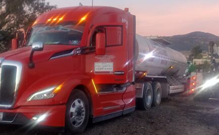 Encuentran a chofer amordazado en tractocamión tras asalto en la México-Tuxpan