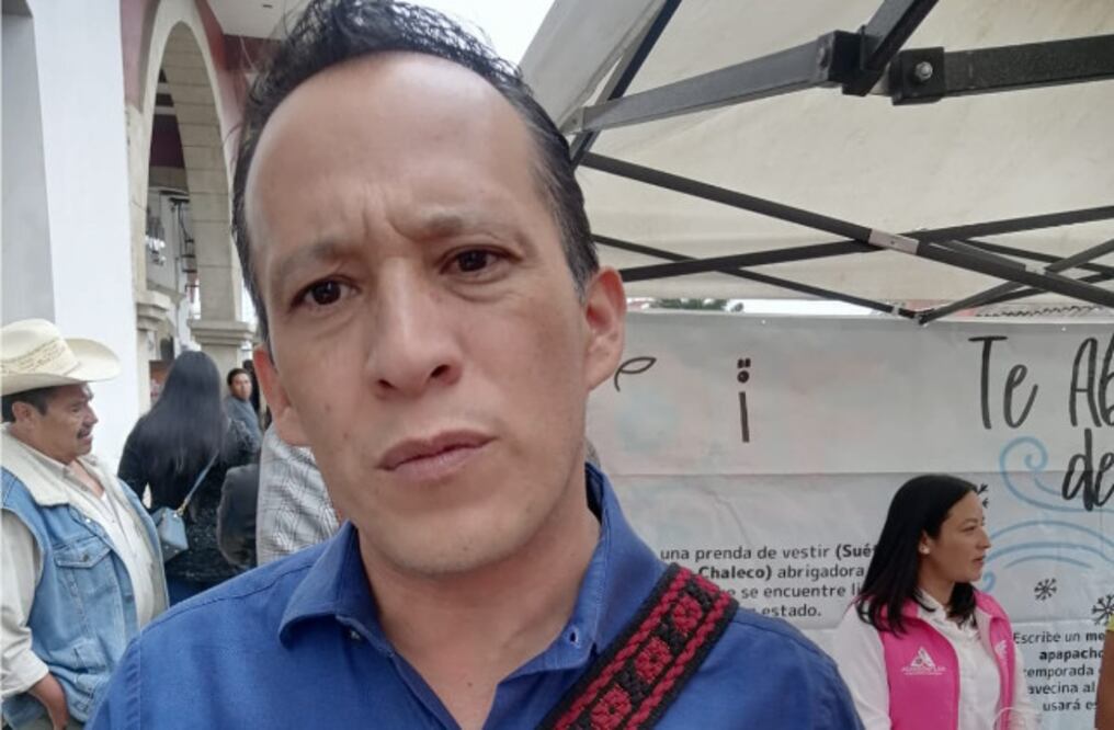 Erik Carbajal Romo, presidente Municipal de Acaxochitlán Foto: Grisel Lira