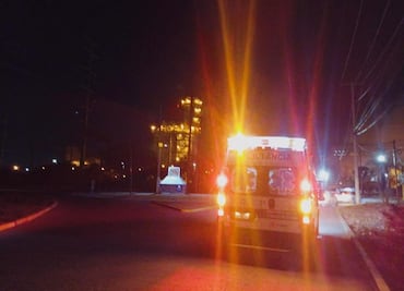 Motociclista resulta lesionada tras derrapar en la carretera Jorobas-Tula