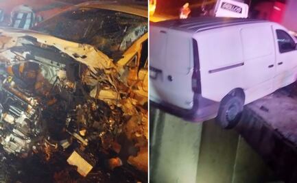 Choque en el Arco Norte deja dos lesionados y moviliza a cuerpos de emergencia