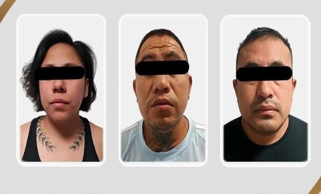 Detenidos por extorsión en Ciudad Sahagún | Fotos: especiales