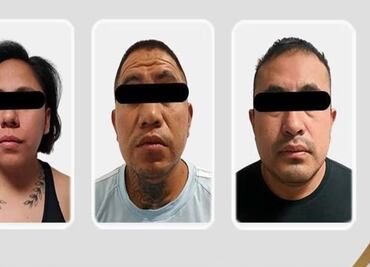 Detienen a tres personas por presunta extorsión en Ciudad Sahagún