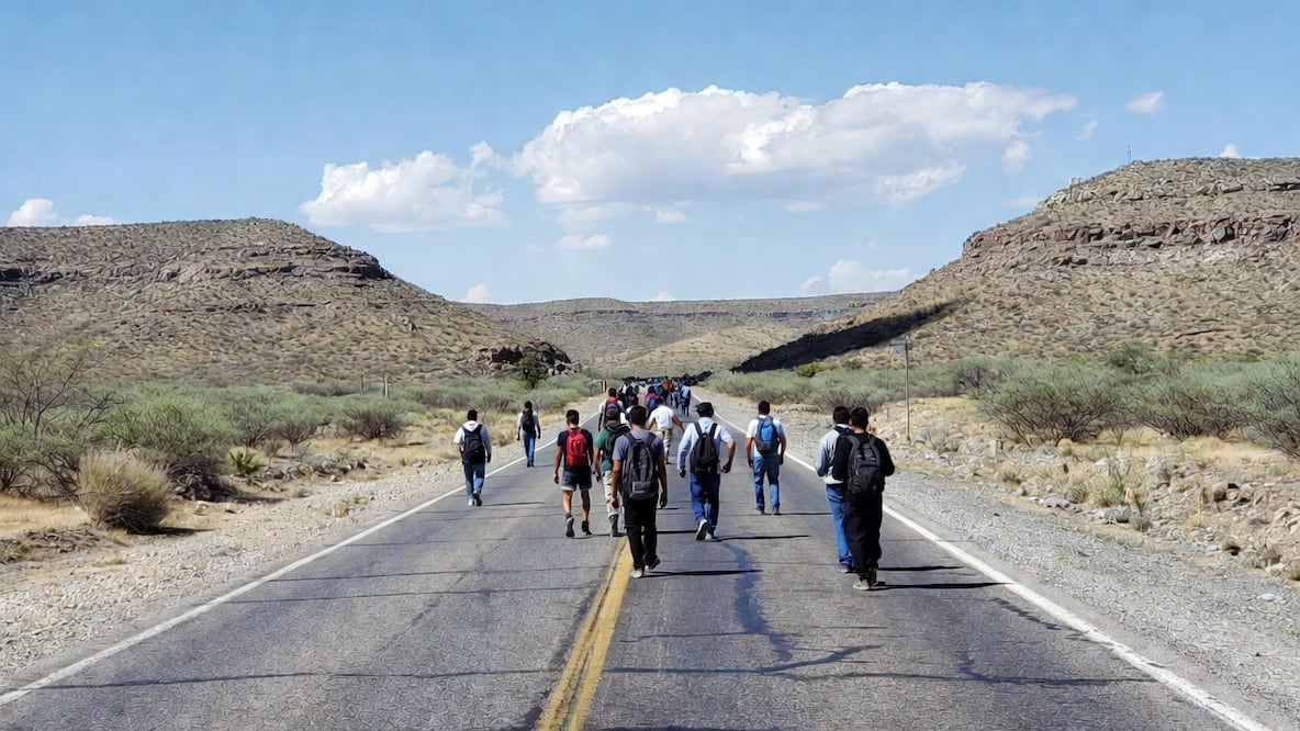 De enero a diciembre de 2025 sumaron 4 mil 673 migrantes repatriados al estado | Imagen generada con Grok