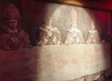 Realizan exposición sobre la Sábana Santa de Jesús
