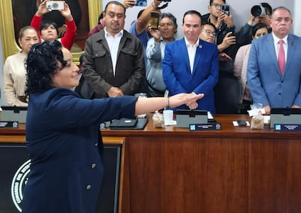 Marlén Trejo asume curul de Nueva Alianza en el Congreso de Hidalgo