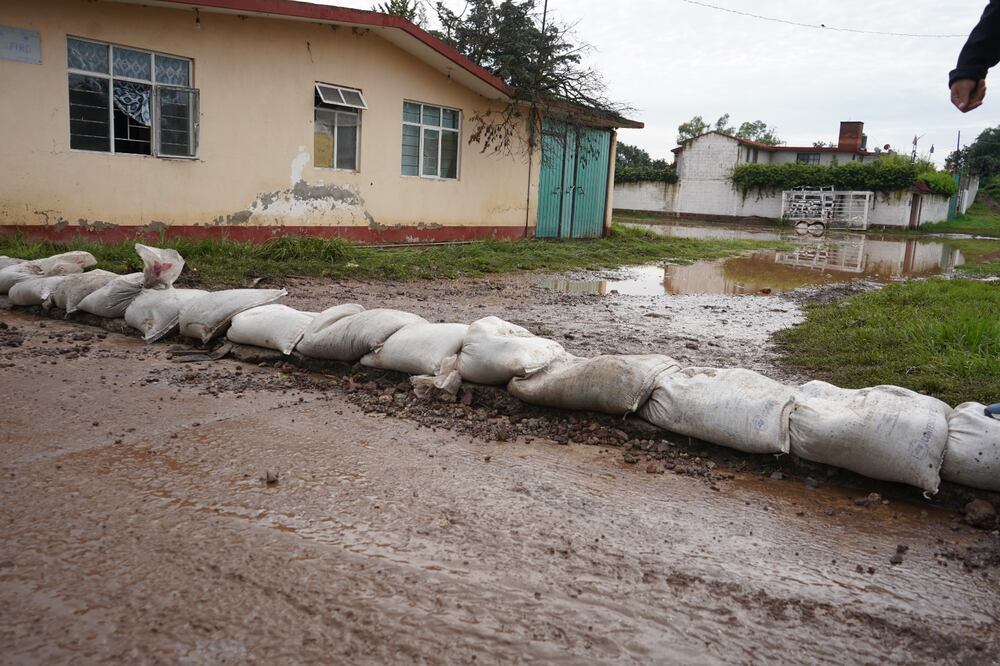 Afectaciones por lluvias en Santiago Tulantepec | Foto: especial