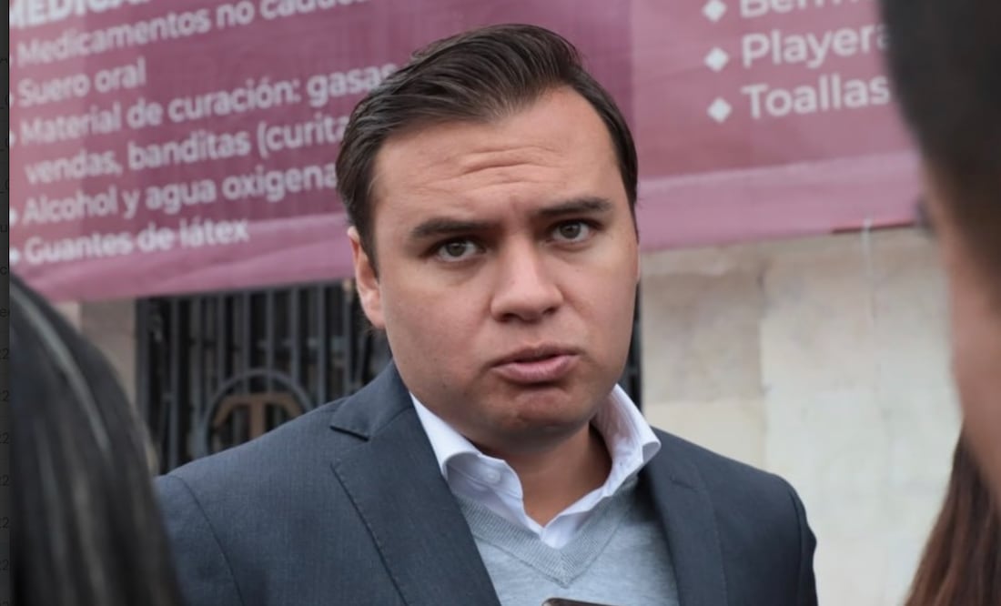 Juan Carlos Chávez,director general de este organismo que en el ejercicio fiscal 2022 –durante el sexenio anterior- padeció un detrimento de 19 millones 937 mil 675 pesos por el contrato con dicha compañía que proporcionaría sustancias químicas para clorar el agua de pozos. Foto: Luis Soriano