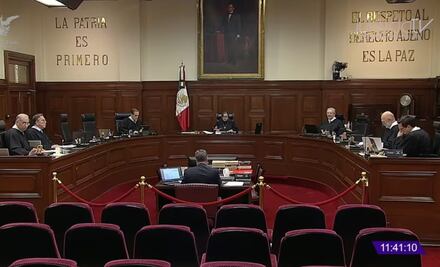 Corte suspende sesión programada para este martes, tras paro de labores por reforma al Poder Judicial