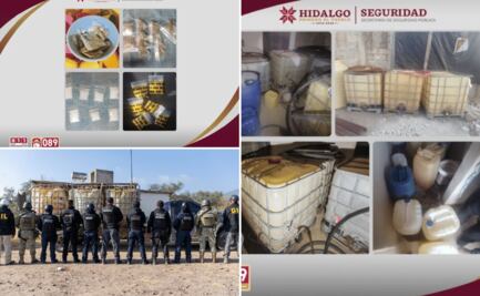 En Hidalgo decomisan más de 5 mil litros de combustible