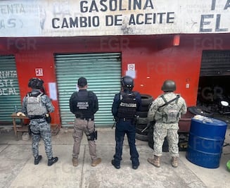 Aseguran mil litros de hidrocarburo en cateo realizado en Tenango de Doria