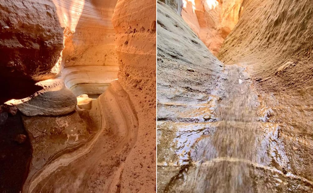 Un recorrido entre pozas, figuras caprichosas y rocas suspendidas | Facebook: Arroyo del Cura