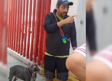 Agreden a mujer por pedirle a dueño de perro que le pusiera correa