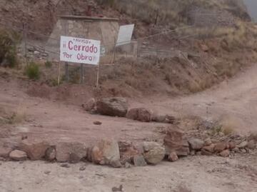 Ante el bloqueo en Cardonal, pobladores piden la intervención de las autoridades