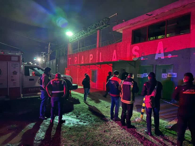 Clausuran empresa Trapla de Tizayuca después de incendio | Foto: Especial