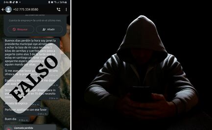 Alertan por mensajes de extorsión en Santiago Tulantepec