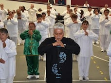 Realizan encuentro de Tai Chi en el Centro Gerontológico Integral Pachuca