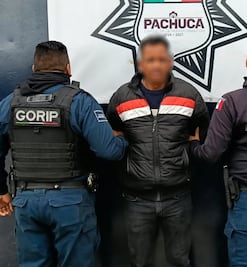 Detienen a hombre con presuntas dosis de droga en La Surtidora, Pachuca