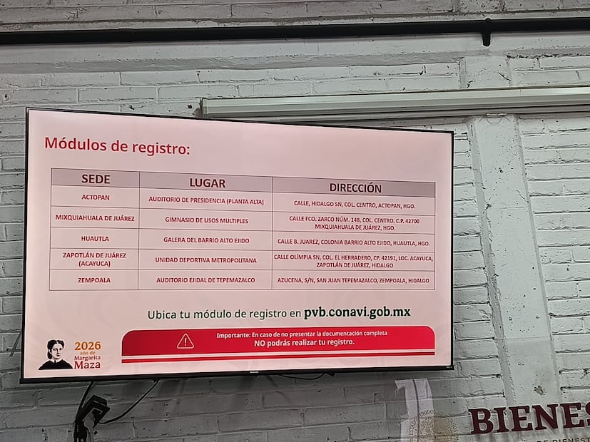 Ya abrió el registro para el programa Viviendas para el Bienestar en Hidalgo | Foto: Lourdes Naranjo
