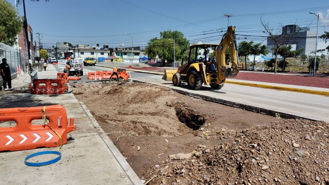 Avenida del Tezontle, a punto de reabrir tras renovación casi concluida | Foto: SIPDUS