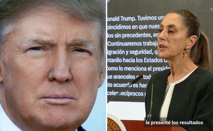 Sheinbaum agradece a Trump por acuerdo sobre aranceles