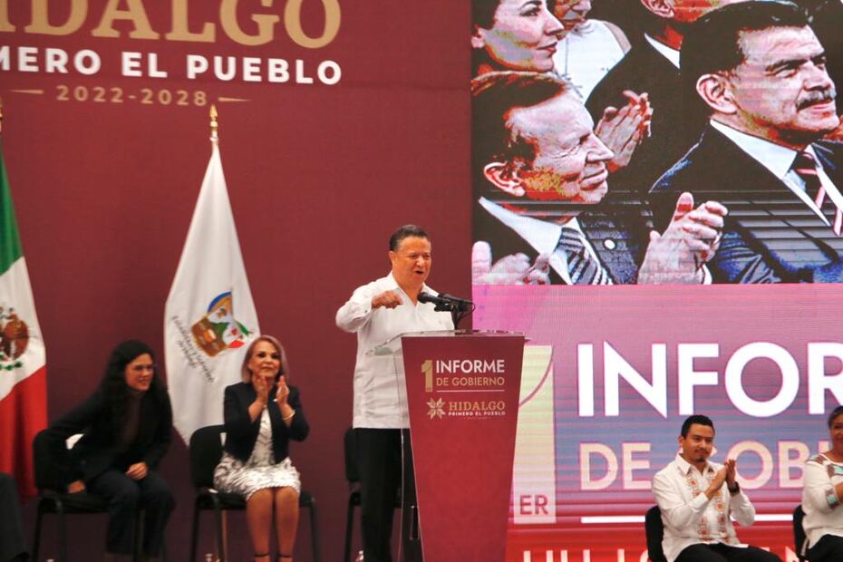 Menchaca pide a todos los hidalguenses a que se sumen a la transformación | Foto: Luis Soriano