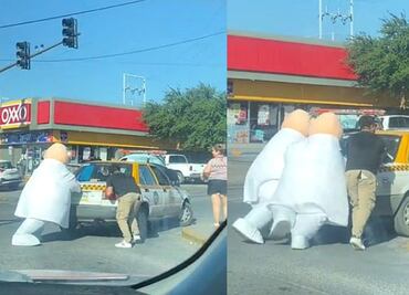Botargas del Dr. Simi "rescatan" a taxista